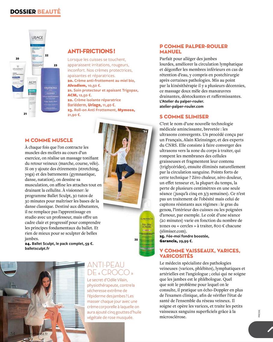 Marie France article