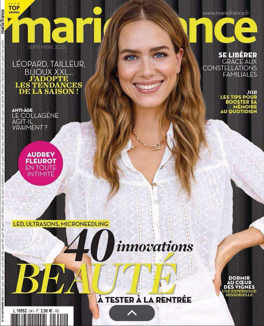 Marie France cover Sept 2025